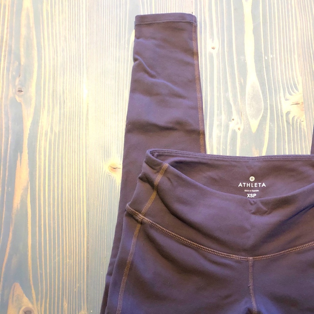 Athleta Petite Leggings Plum